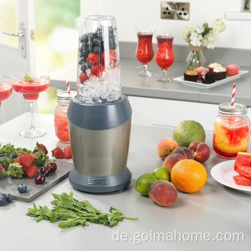 Mixer Multifunktionaler 1200 Watt Leistungsstarker Smoothie Maker und Mixer für Obstgemüse Shakes und Ice Nutri Mixer